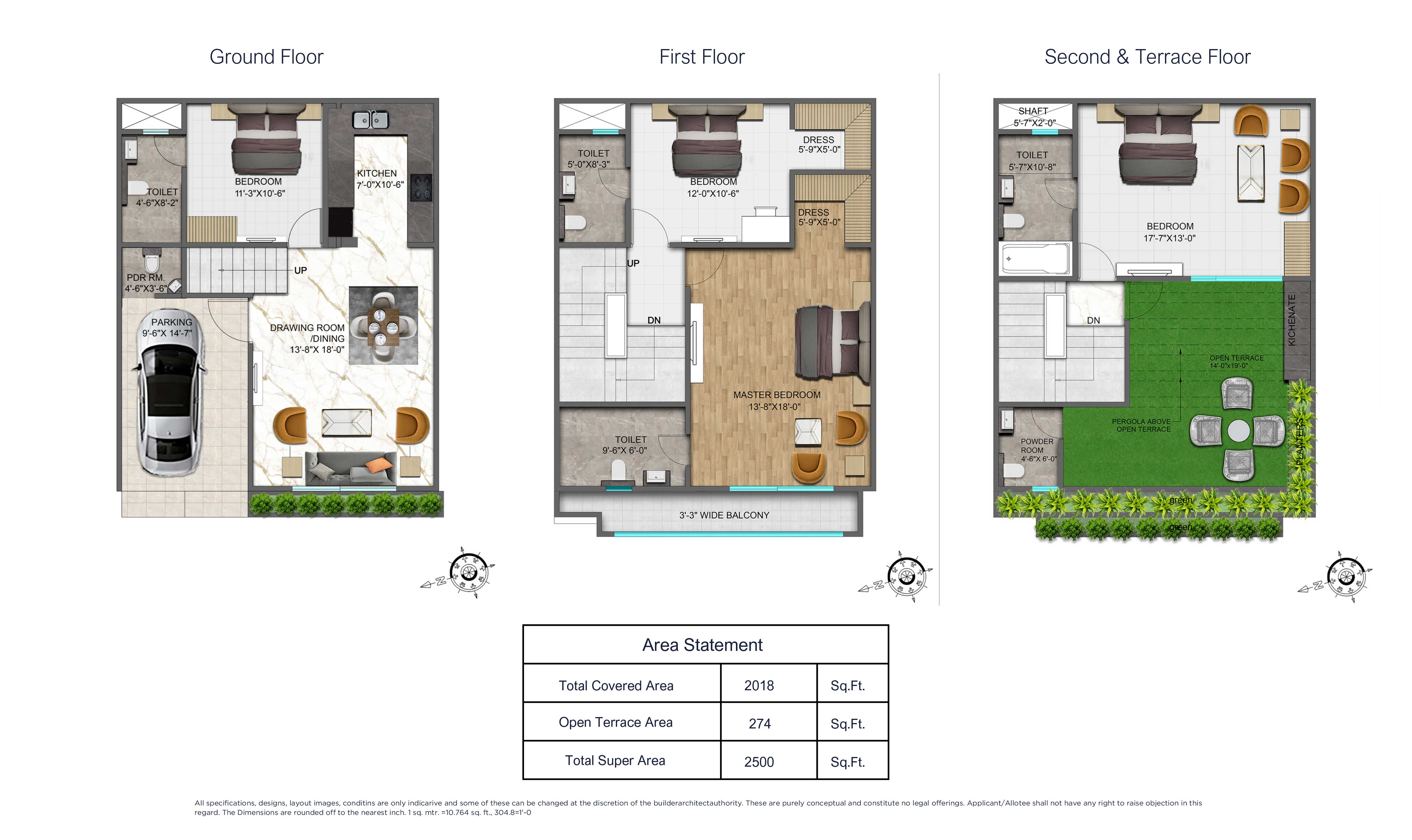 Whiteland floor plans